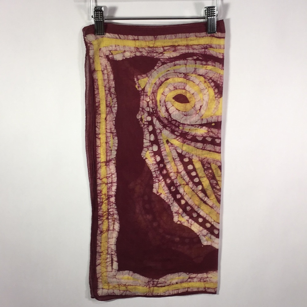 Boho Batik Scarf